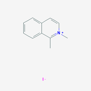 molecular formula C11H12IN B3269900 1,2-Dimethylisoquinolin-2-ium iodide CAS No. 51843-14-2