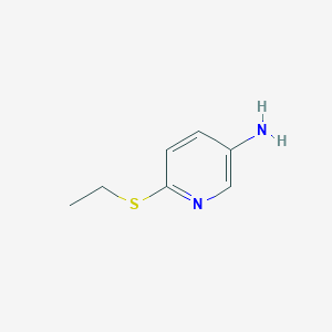 6-(Ethylsulfanyl)pyridin-3-amine