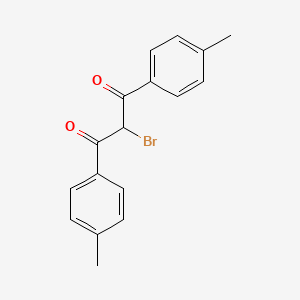 2-Bromo-1,3-bis(4-methylphenyl)propane-1,3-dione