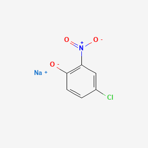 molecular formula C6H3ClNNaO3 B3270055 Sodium 4-chloro-2-nitrophenolate CAS No. 52106-89-5