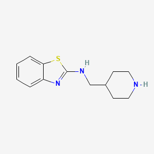 N-(4-Piperidinylmethyl)-2-benzothiazolamine