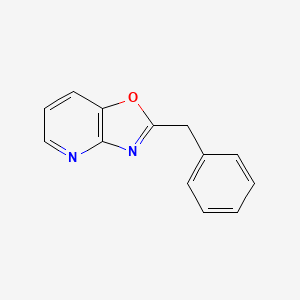 molecular formula C13H10N2O B3270260 2-Benzyloxazolo[4,5-b]pyridine CAS No. 52333-64-9