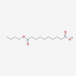 molecular formula C14H26O4 B3270484 10-Butoxy-10-oxodecanoic acid CAS No. 5278-98-8