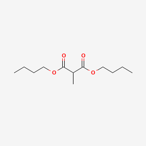 molecular formula C12H22O4 B3270541 Propanedioic acid, methyl-, dibutyl ester CAS No. 52886-83-6
