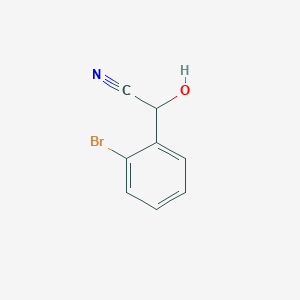 molecular formula C8H6BrNO B3270551 2-(2-Bromophenyl)-2-hydroxyacetonitrile CAS No. 52923-21-4