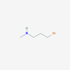 molecular formula C4H10BrN B3270688 (3-Bromopropyl)(methyl)amine CAS No. 53245-21-9
