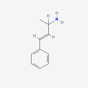 molecular formula C10H13N B3270732 4-phenylbut-3-en-2-amine CAS No. 53309-95-8