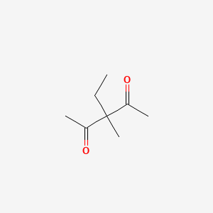 molecular formula C8H14O2 B3270738 3-Ethyl-3-methylpentane-2,4-dione CAS No. 53315-94-9