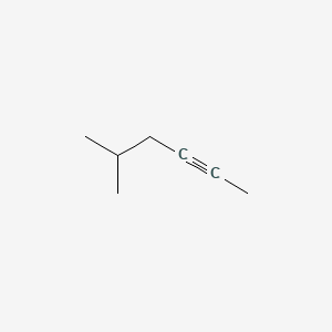 molecular formula C7H12 B3270837 5-Methyl-2-hexyne CAS No. 53566-37-3
