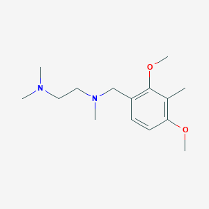 molecular formula C15H26N2O2 B3270838 2,4-Dichloro-6-(methoxy(methyl)amino)-1,3,5-triazine CAS No. 5357-13-1