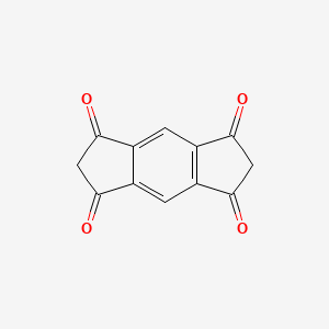 molecular formula C12H6O4 B3271046 s-Indacene-1,3,5,7(2H,6H)-tetrone CAS No. 53910-13-7