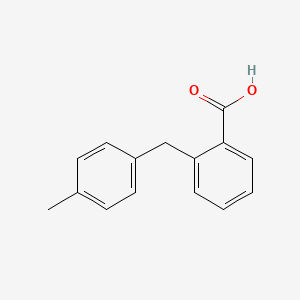 molecular formula C15H14O2 B3271080 2-(4-Methylbenzyl)benzoic acid CAS No. 5398-16-3