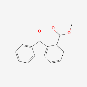 molecular formula C15H10O3 B3271124 Methyl 9-oxo-9H-fluorene-1-carboxylate CAS No. 5406-90-6