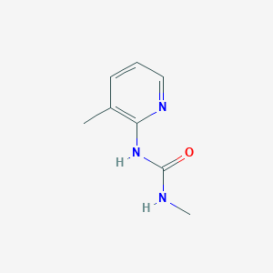 molecular formula C8H11N3O B3271128 1-Methyl-3-(3-methylpyridin-2-yl)urea CAS No. 54070-76-7