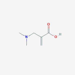 molecular formula C6H11NO2 B032712 2-((Dimethylamino)methyl)acrylic acid CAS No. 5415-98-5