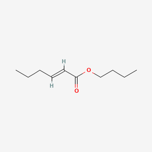molecular formula C10H18O2 B3271241 Butyl (2E)-2-hexenoate CAS No. 54411-16-4