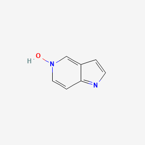 molecular formula C7H6N2O B3271246 1H-PYRROLO[3,2-C]PYRIDIN-5-IUM-5-OLATE CAS No. 54415-74-6