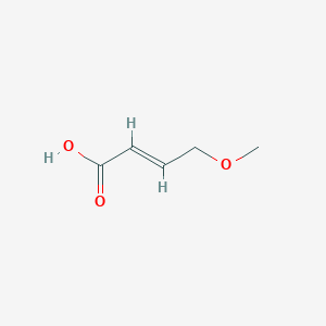 molecular formula C5H8O3 B032713 (2E)-4-Methoxy-2-butenoic Acid CAS No. 63968-74-1