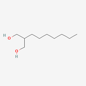 molecular formula C10H22O2 B3271383 2-Heptylpropane-1,3-diol CAS No. 5468-79-1