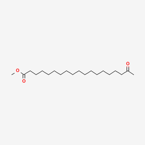 molecular formula C20H38O3 B3271389 Methyl 18-oxononadecanoate CAS No. 54725-53-0