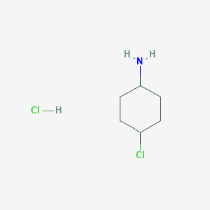 molecular formula C6H13Cl2N B3271460 4-Chloro-cyclohexylamine hydrochloride CAS No. 54916-24-4