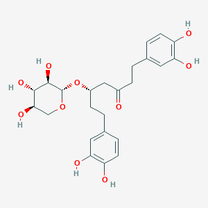 molecular formula C24H30O10 B3271705 Oregonin CAS No. 55303-93-0