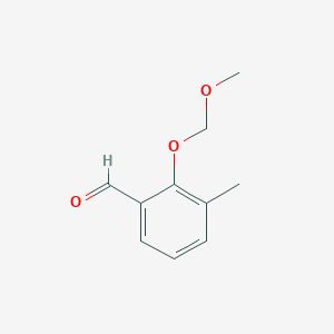 B3271719 2-(Methoxymethoxy)-3-methylbenzaldehyde CAS No. 55359-67-6