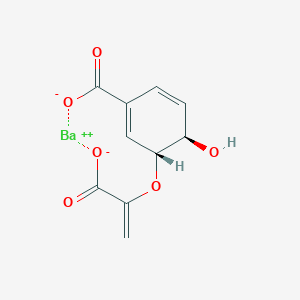 molecular formula C10H10O6 B3271858 Chorismic Acid CAS No. 55508-12-8