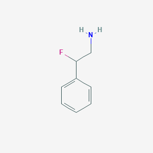 molecular formula C8H10FN B3271889 2-Fluoro-2-phenylethan-1-amine CAS No. 55601-20-2