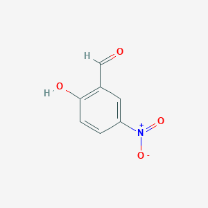 molecular formula C7H5NO4 B032719 2-Hydroxy-5-nitrobenzaldehyde CAS No. 97-51-8