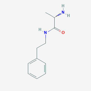 (2S)-2-amino-N-(2-phenylethyl)propanamide