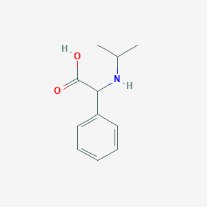 2-Phenyl-2-[(propan-2-yl)amino]acetic acid