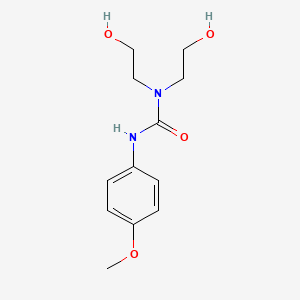 1,1-Bis(2-hydroxyethyl)-3-(4-methoxyphenyl)urea
