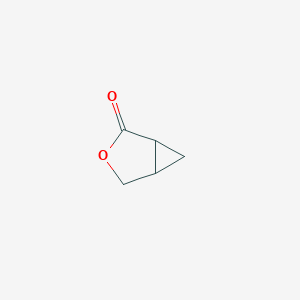 molecular formula C5H6O2 B3272101 3-Oxabicyclo[3.1.0]hexan-2-one CAS No. 5617-63-0