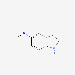 N,N-dimethyl-2,3-dihydro-1H-indol-5-amine