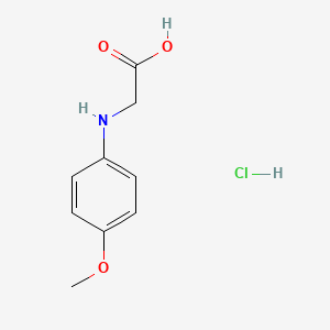 2-((4-Methoxyphenyl)amino)acetic acid hydrochloride