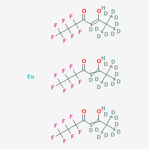 molecular formula C30H33EuF21O6 B3272454 Eu(fod)3-d30 CAS No. 56689-47-5