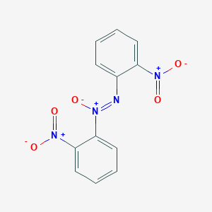 molecular formula C12H8N4O5 B3272474 Diazene, bis(2-nitrophenyl)-, 1-oxide CAS No. 5670-73-5