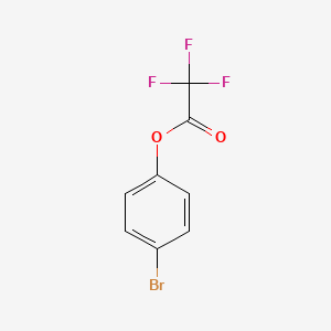 molecular formula C8H4BrF3O2 B3272491 4-Bromophenyl trifluoroacetate CAS No. 5672-84-4