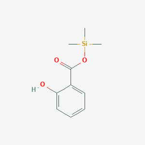 molecular formula C10H14O3Si B3272499 Trimethylsilyl 2-hydroxybenzoate CAS No. 5674-98-6