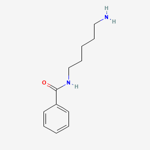 B3272572 N-(5-aminopentyl)benzamide CAS No. 5692-29-5