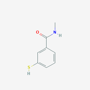 molecular formula C8H9NOS B3272581 3-Mercapto-N-methylbenzamide CAS No. 569339-28-2