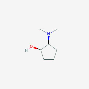 molecular formula C7H15NO B3272634 (1R,2S)-2-(Dimethylamino)cyclopentanol CAS No. 57070-96-9