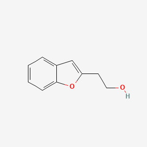 molecular formula C10H10O2 B3272683 2-(BENZOFURAN-2-YL)ETHANOL CAS No. 57153-50-1