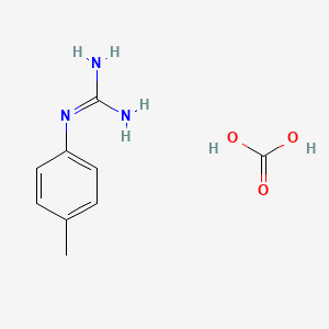 molecular formula C9H13N3O3 B3272712 N-o-Dicarbobenzoxy-L-tyrosine CAS No. 57228-29-2