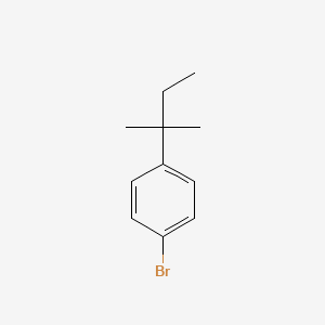 molecular formula C11H15B B3272733 1-Bromo-4-(2-methylbutan-2-yl)benzene CAS No. 57263-21-5