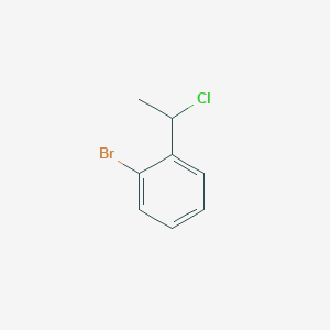 molecular formula C8H8BrCl B3273003 1-Bromo-2-(1-chloroethyl)benzene CAS No. 57739-76-1