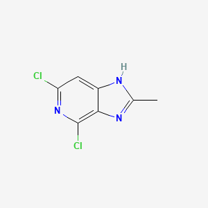 B3273087 4,6-Dichloro-2-methyl-1H-imidazo[4,5-c]pyridine CAS No. 579486-60-5