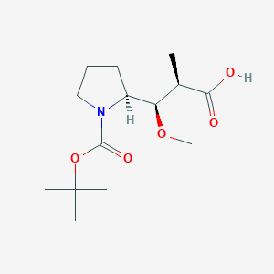 molecular formula C14H25NO5 B032731 N-Boc-dolaproine CAS No. 120205-50-7