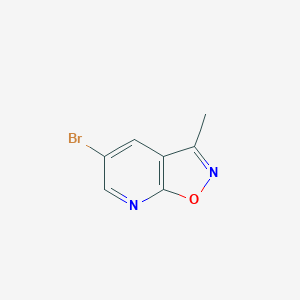 5-Bromo-3-methyl-[1,2]oxazolo[5,4-b]pyridine